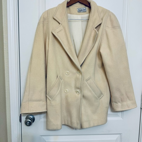 Vintage Herman Kay ivory wool coat - Picture 4 of 7